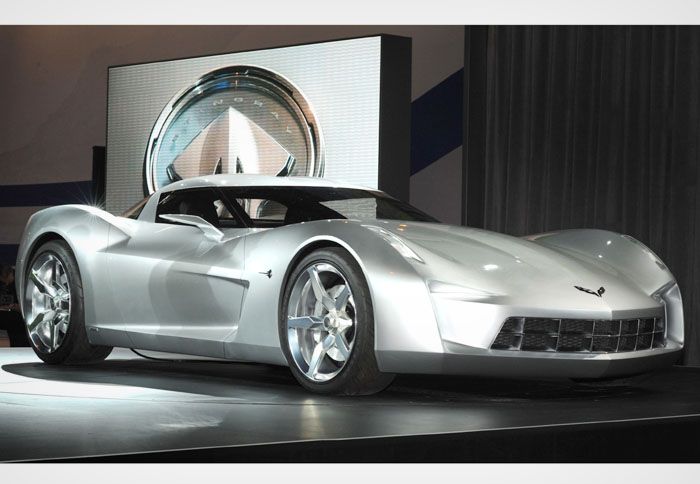 Η Corvette του 2014 θα φέρει 7άρι μηχανικό κιβώτιο. Στη φωτό διακρίνεται το Corvette vision concept του 2009.